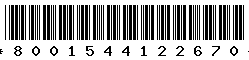 8001544122670 8001544122670
