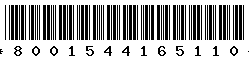 8001544165110 8001544165110