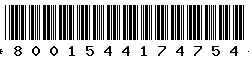 8001544174754 8001544174754