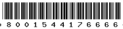 8001544176666 8001544176666