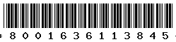 8001636113845 8001636113845
