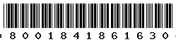 8001841861630 8001841861630