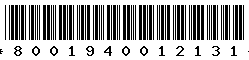8001940012131 8001940012131