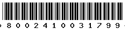8002410031799 8002410031799