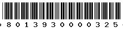 8013930000325 8013930000325