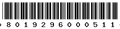 8019296000511