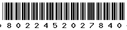 8022452027840 8022452027840