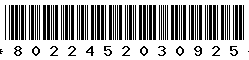 8022452030925 8022452030925