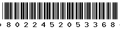 8022452053368 8022452053368