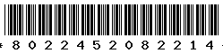 8022452082214 8022452082214
