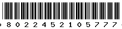 8022452105777 8022452105777