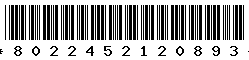 8022452120893 8022452120893