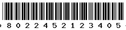 8022452123405 8022452123405