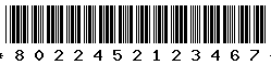8022452123467 8022452123467