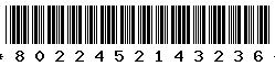 8022452143236 8022452143236