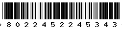 8022452245343 8022452245343