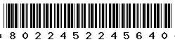 8022452245640 8022452245640
