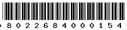 8022684000154 8022684000154