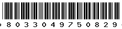 8033049750829 8033049750829