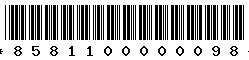 8581100000098 8581100000098