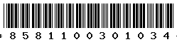 8581100301034 8581100301034