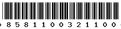 8581100321100 8581100321100