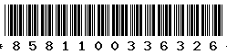 8581100336326 8581100336326