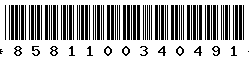 8581100340491 8581100340491