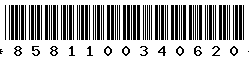 8581100340620 8581100340620