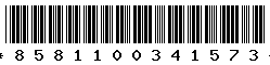 8581100341573 8581100341573