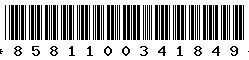 8581100341849 8581100341849