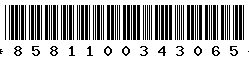 8581100343065 8581100343065