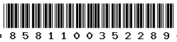 8581100352289 8581100352289