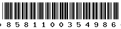 8581100354986 8581100354986
