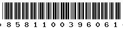 8581100396061 8581100396061
