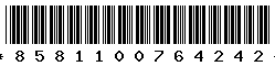 8581100764242 8581100764242