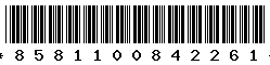 8581100842261 8581100842261
