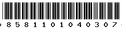 8581101040307 8581101040307