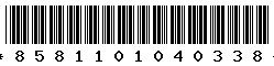 8581101040338 8581101040338
