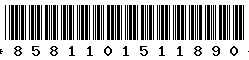 8581101511890 8581101511890
