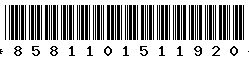 8581101511920 8581101511920