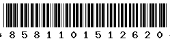 8581101512620 8581101512620