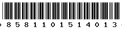 8581101514013 8581101514013