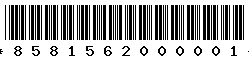 8581562000001 8581562000001