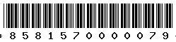 8581570000079 8581570000079