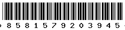 8581579203945 8581579203945