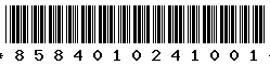 8584010241001 8584010241001