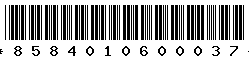 8584010600037 8584010600037