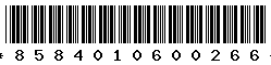 8584010600266 8584010600266