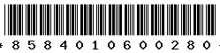 8584010600280 8584010600280